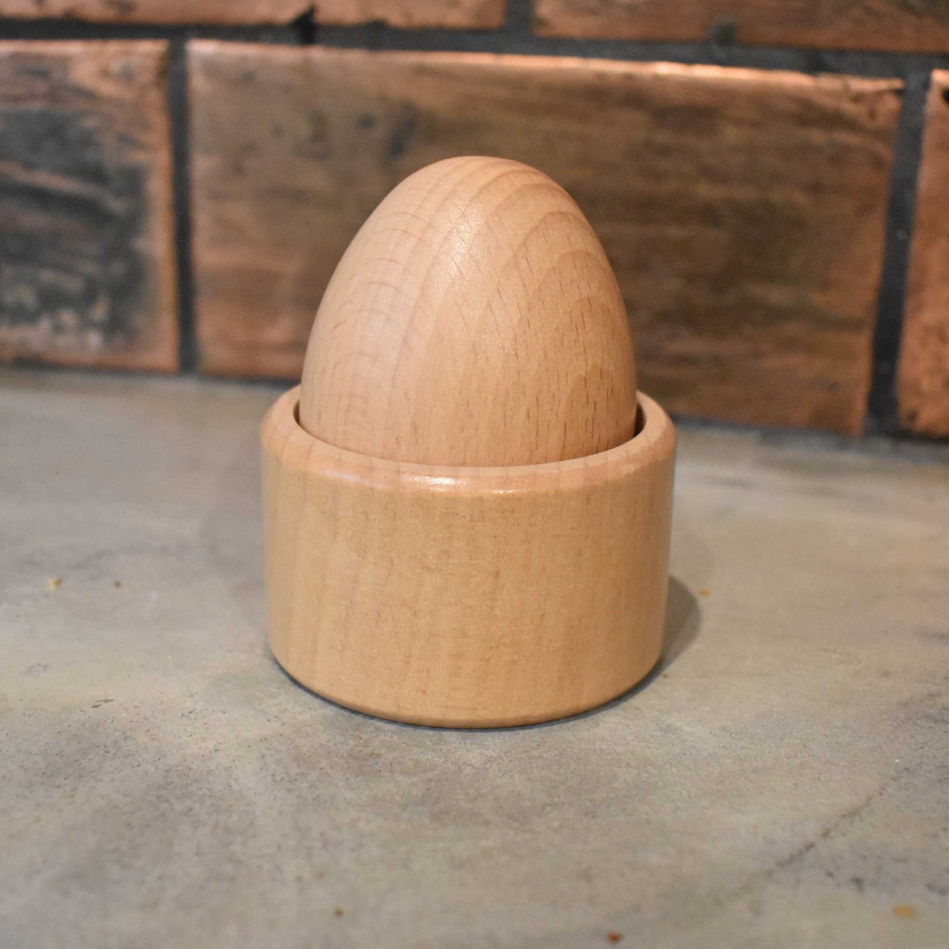 Wooden Eggs | Montessori Wooden Eggs and Cup Set
