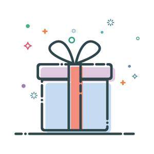Gift Wrapping Paper and Gift Card