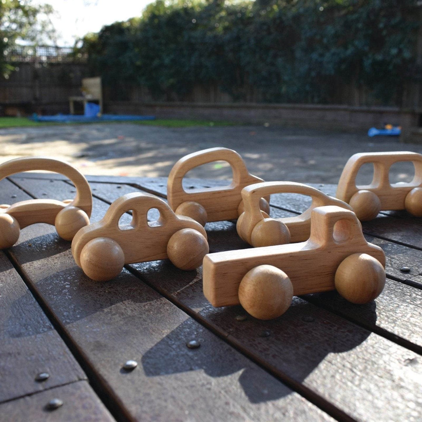 Wooden Car Set 6pces | Wooden Car Toy Set |  Wooden Cars 