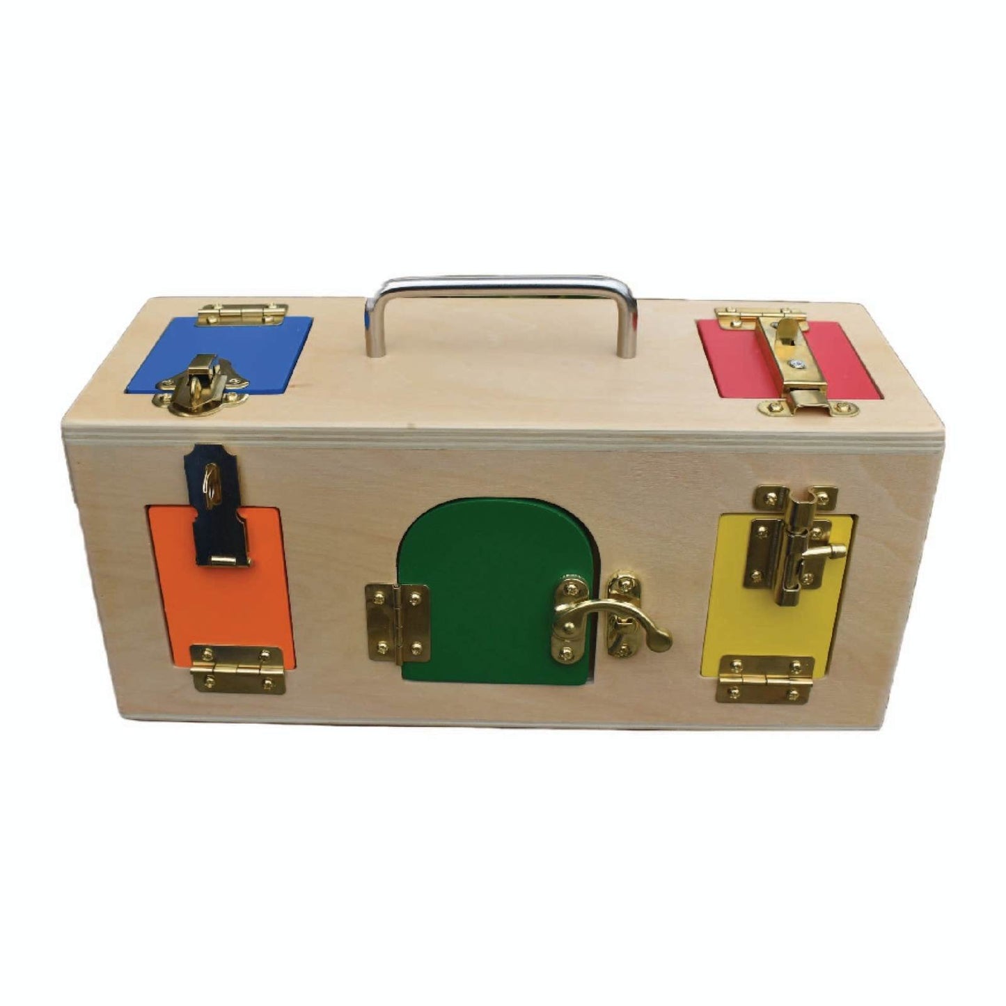 Montessori Wooden Lock and Latch Box | Montessori Lock Box